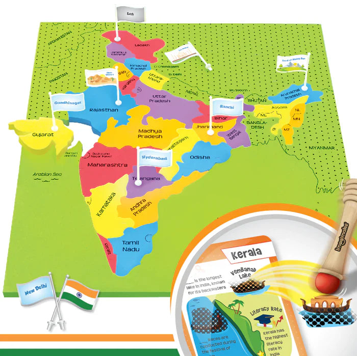 Map Puzzle of India