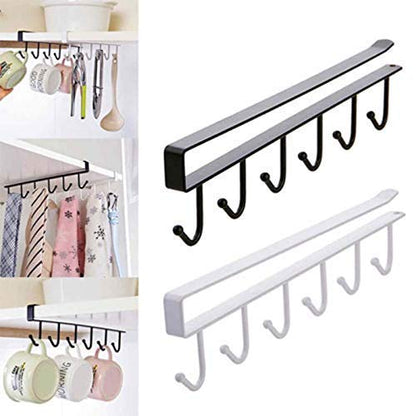 Cabinet Shelf Multiuse Hook Holder