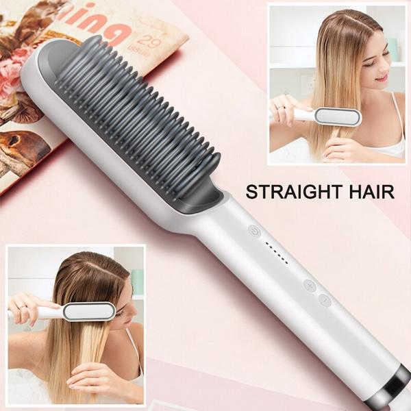 This Hair Straightener Comb