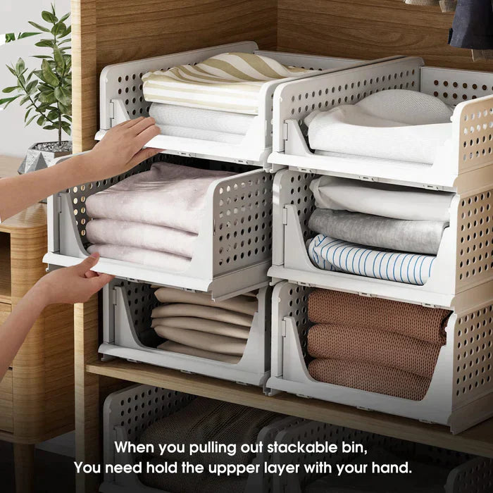 Multipurpose Foldable Storage Baskets