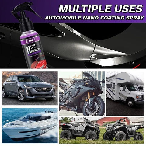 3 In 1 High Protection Car Coating Spray (BUY 1 GET 1 FREE)