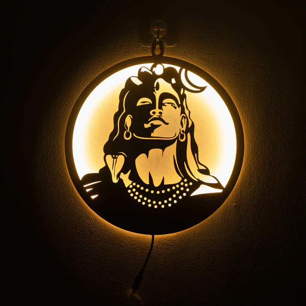 Adiyogi LED Wall Decor Light