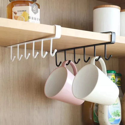 Cabinet Shelf Multiuse Hook Holder