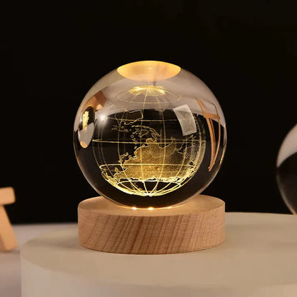 Crystal Ball Lamp