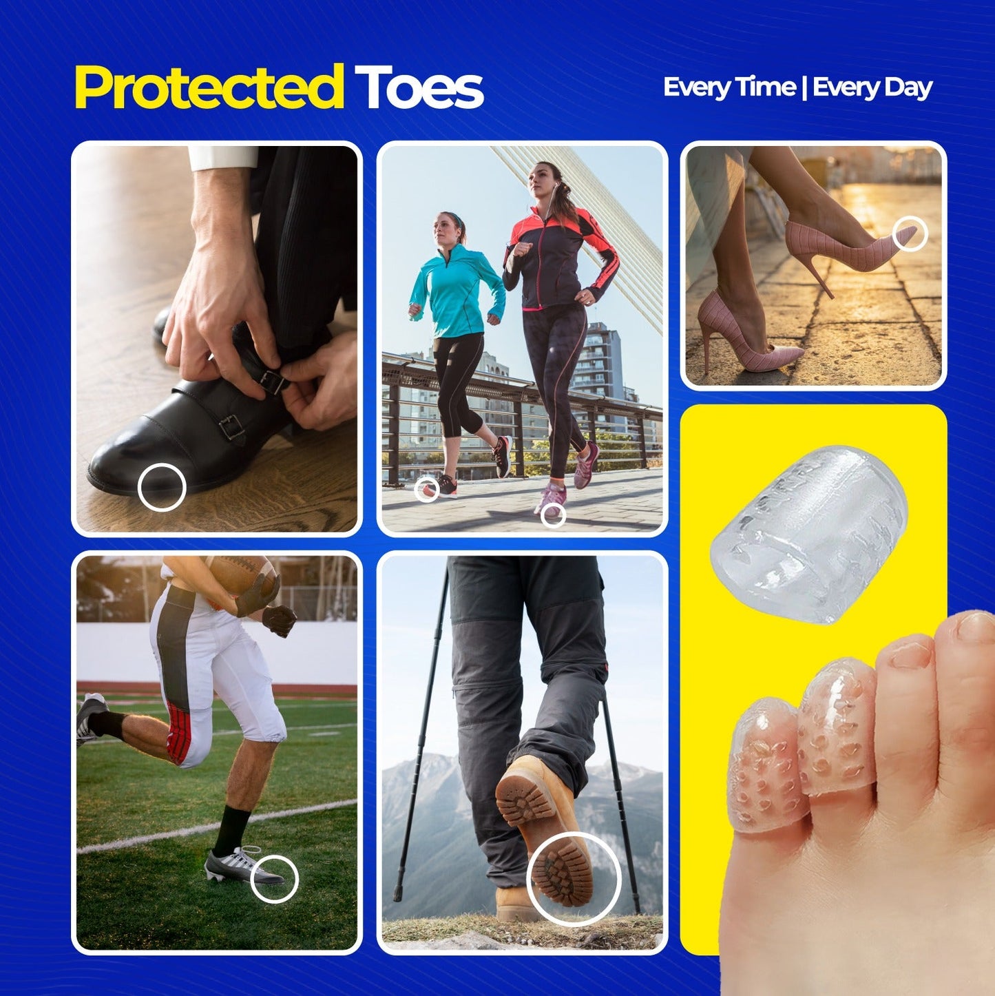 Silicone Anti-Pain Toe Protector