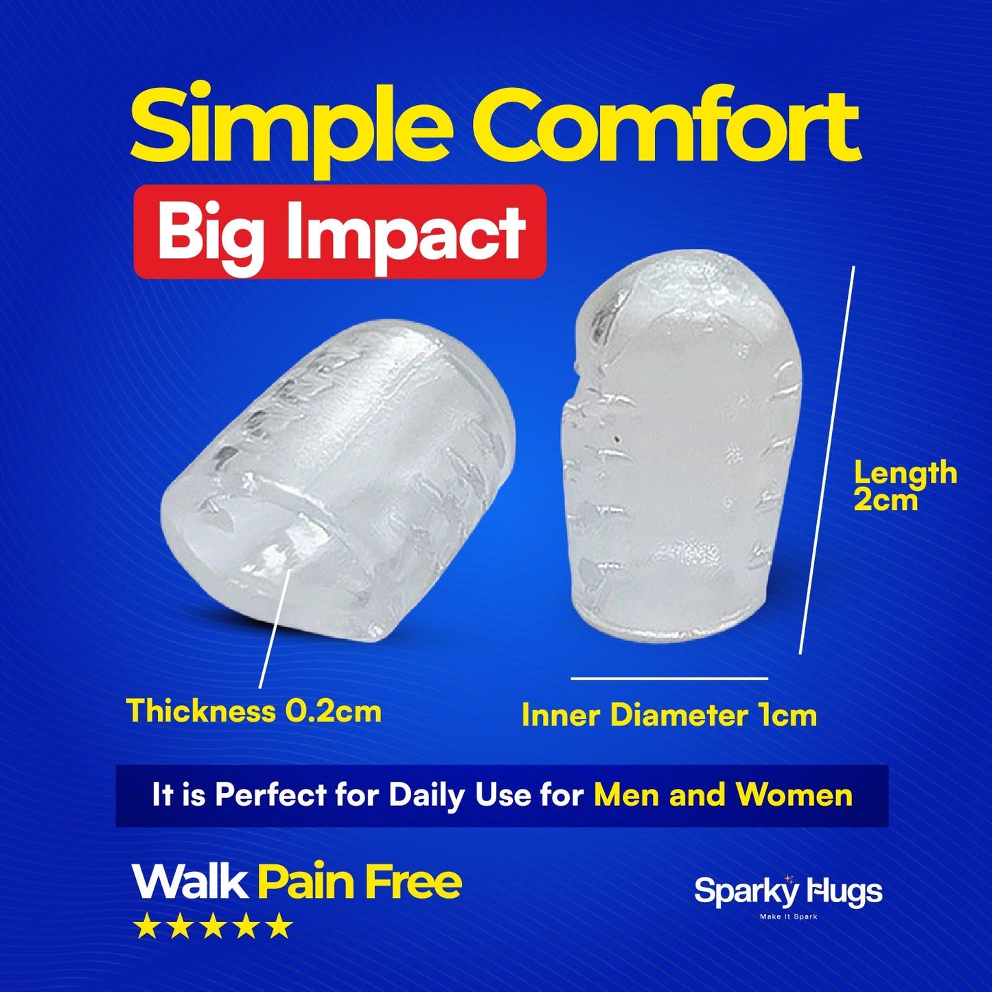 Silicone Anti-Pain Toe Protector