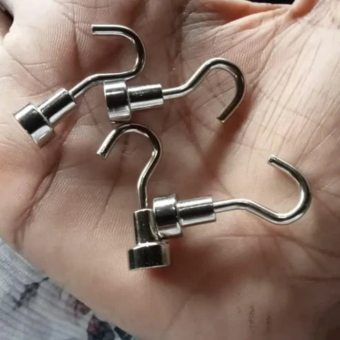 Multipurpose Strong Magnetic Steel Hooks